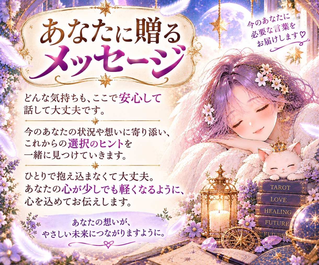 集中霊視チャット鑑定❣️60分間なんでも鑑定します いつも時間が足りない！色んなことを相談したいあなたにオススメ イメージ6