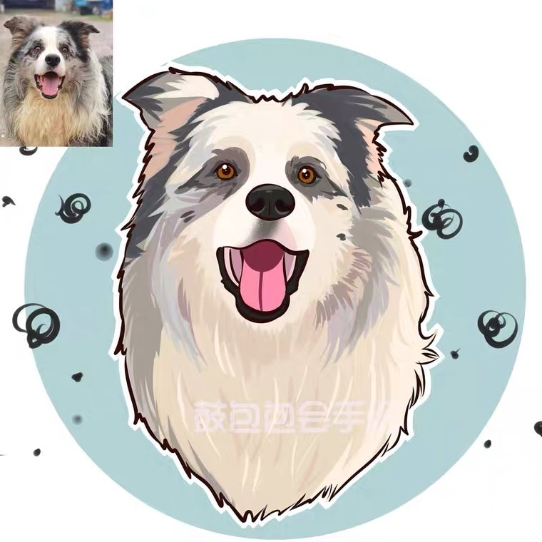 かわいいペットの似顔絵をお描きします 大切なペットのオリジナル似顔絵 イメージ3