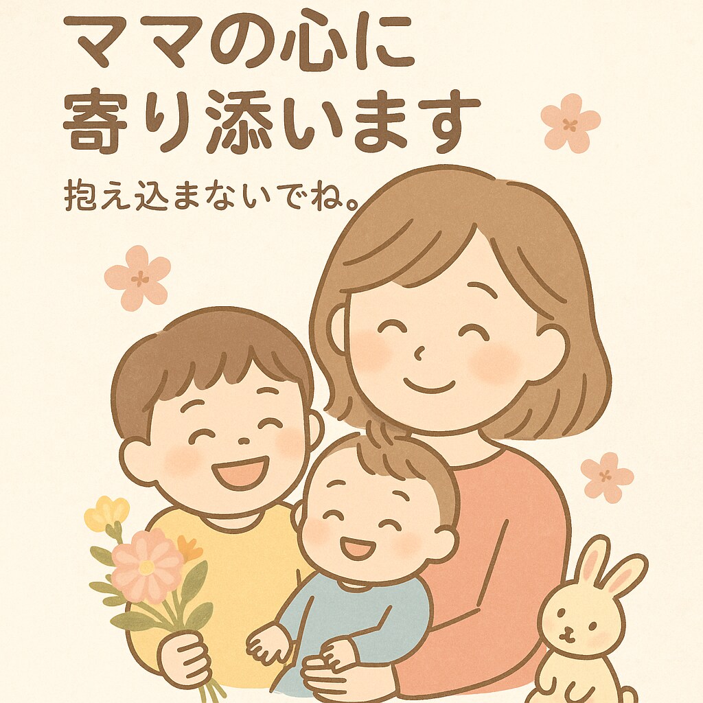ママの本音で寄り添う。夫婦・育児の悩み聞きます 誰にも言えない気持ち、ここで吐き出してOKです☺️ イメージ1