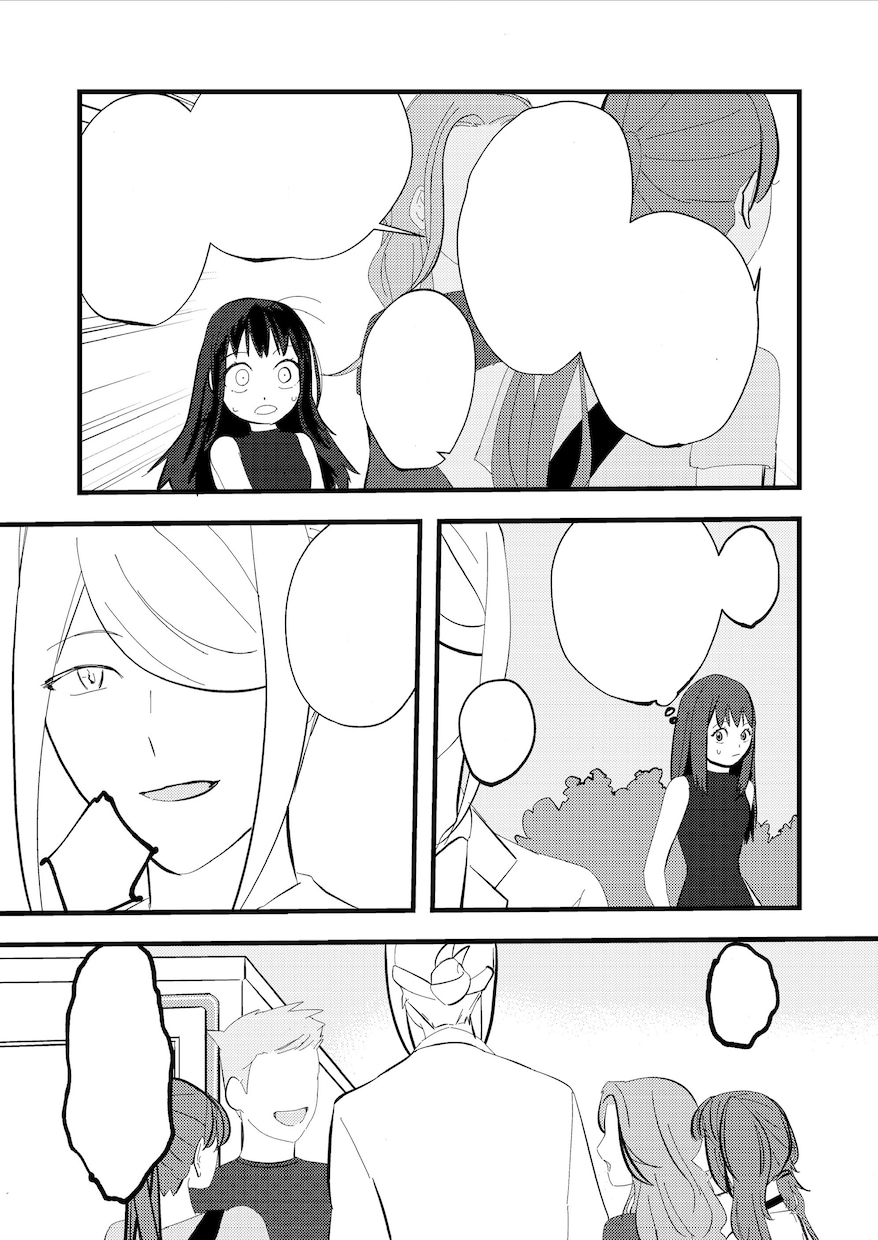 モノクロ漫画・コミック作画を承ります 人物作画を得意としており、モノクロ漫画制作を承っております。 イメージ6