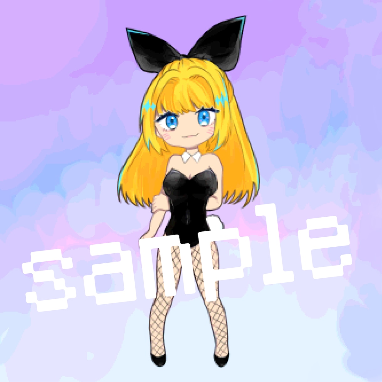 ゆめかわいいふわふわなちびキャラを作成します 配信にも！アニメ調で可愛いデフォルメキャラを描きます♡ イメージ3