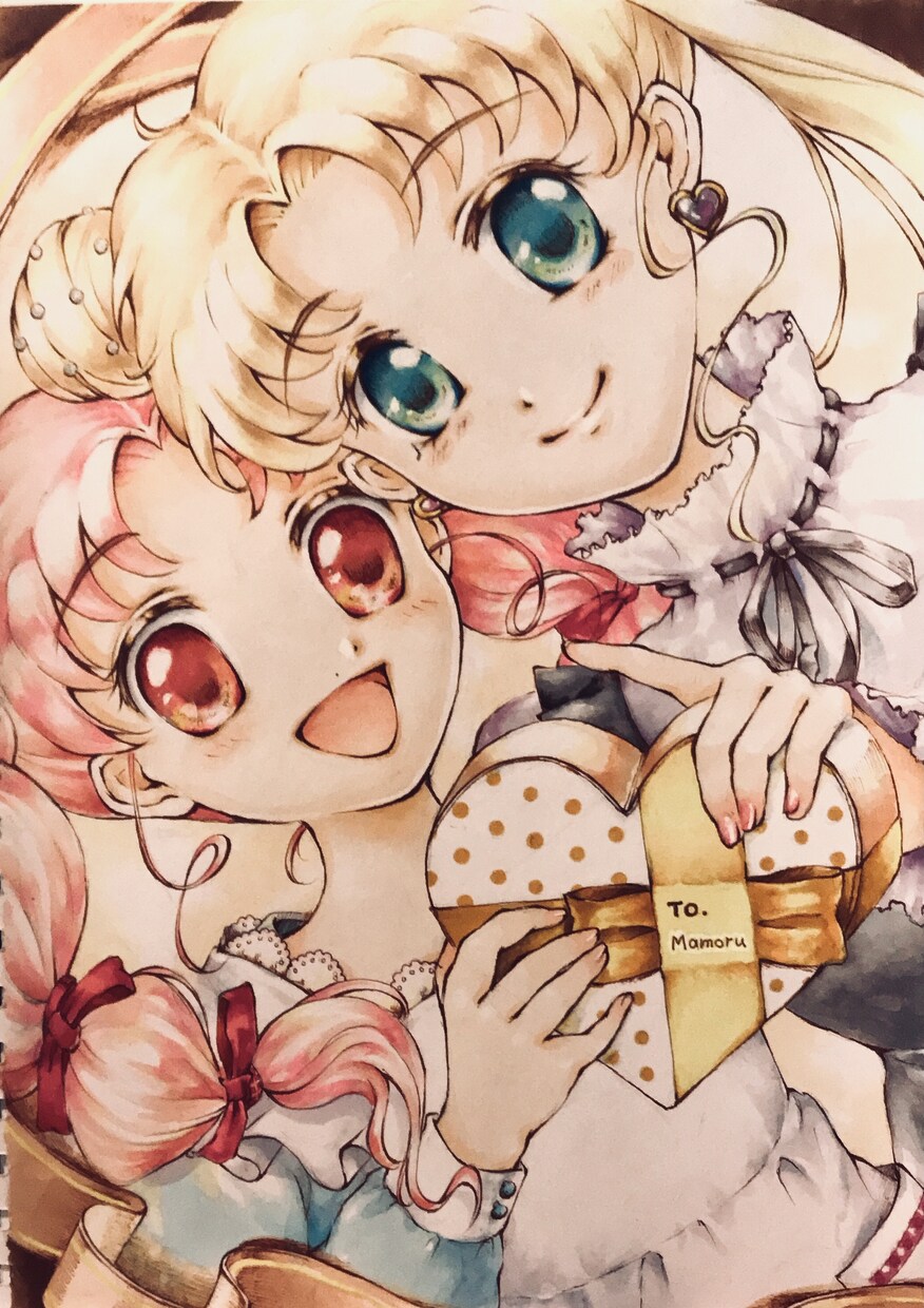 あなたの好きな女の子キャラクターを描きます 可愛い！カラフル！一枚のイラストにあなたの思いを代弁します。 イメージ1