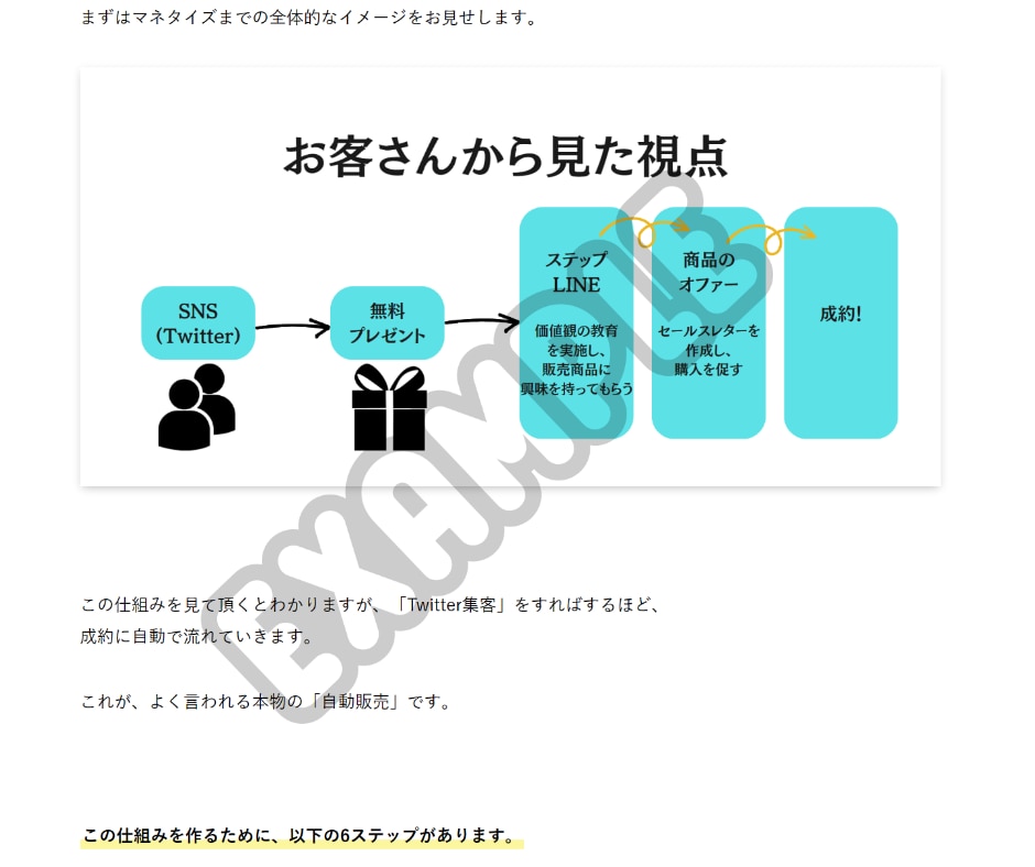 勝手に見込み客が増え寝てても利益を狙う副業教えます 【顔出し・声出し不要！スマホ・PC対応！】テンプレをお届け！ イメージ3