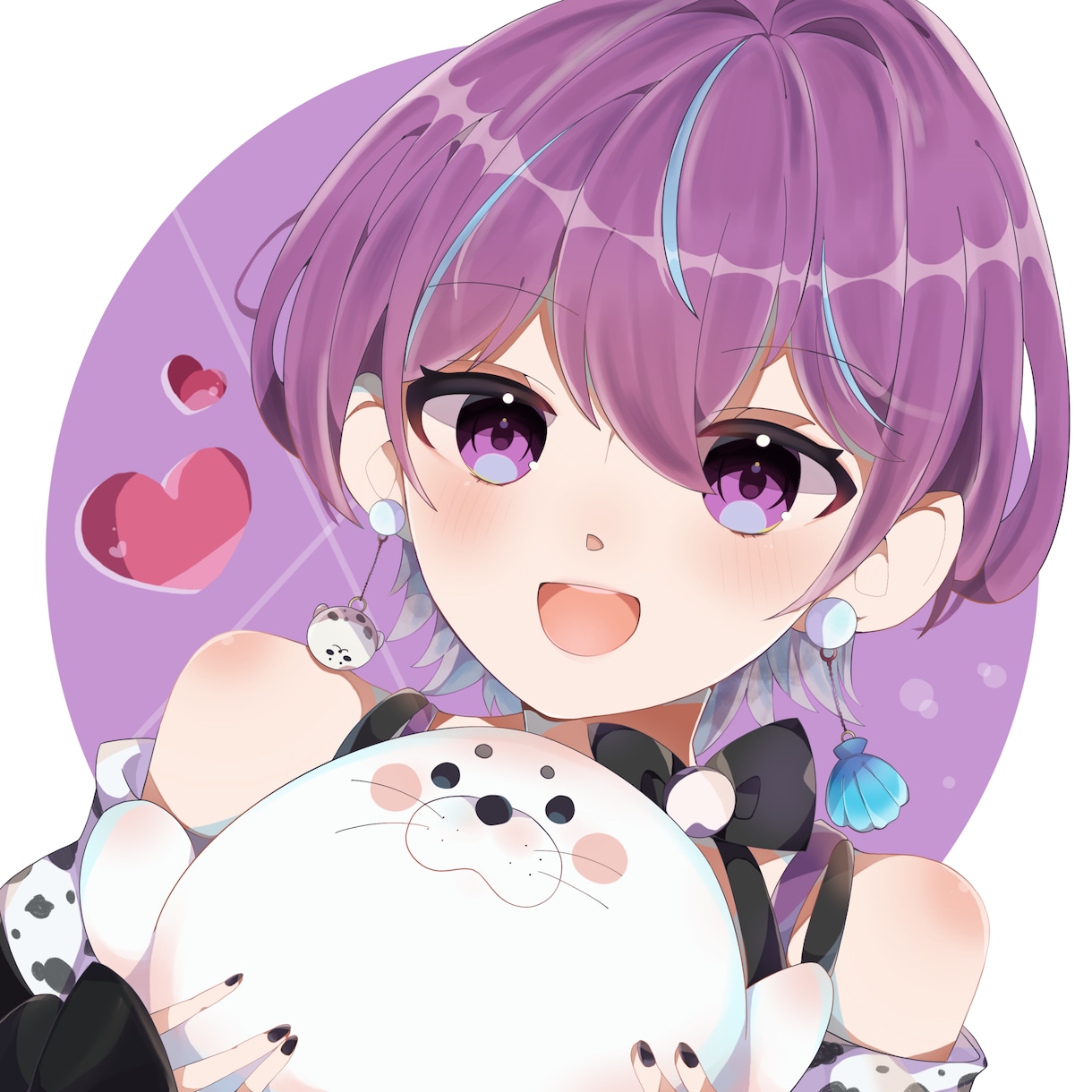 かわいい一枚絵、アイコン等描きます かわいいをカタチに*お急ぎ便も可能です○ イメージ3
