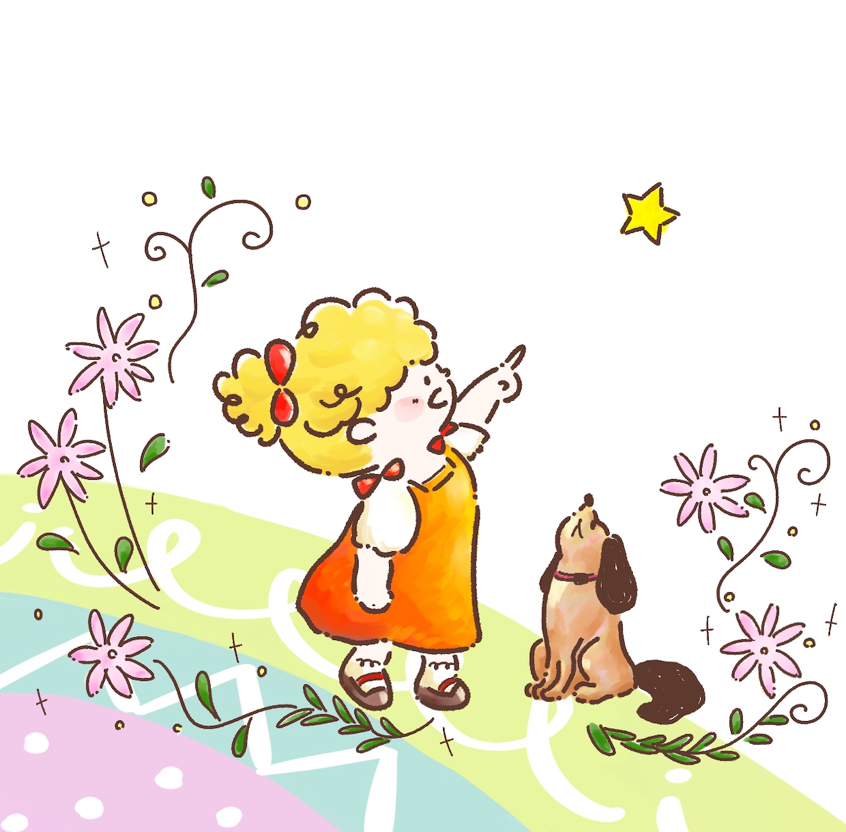 商用可＊手描きの温もりのあるイラスト作ります SNSアイコン、挿絵、グッズ、ショップカード等を魅力的に イメージ1
