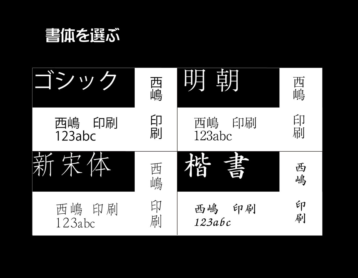 りんさい紙：活版印刷で名刺を作ります あなたのセンスが伝わる。控えめにしっかり主張出来る名刺です！ イメージ6