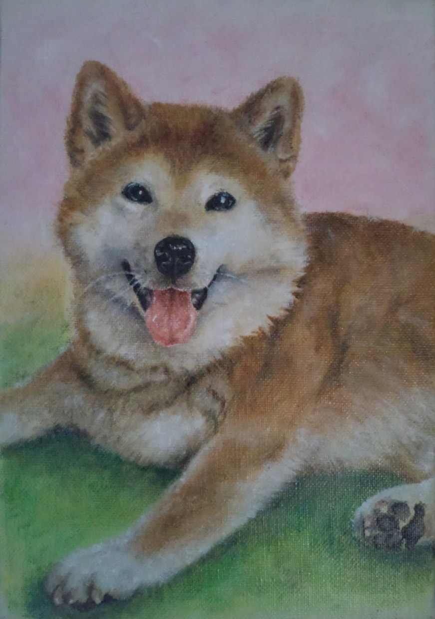 ペットの似顔絵をリアルな油絵で描きます 大好きなペットとの思い出を温かみのある油絵にしてみませんか？ イメージ3