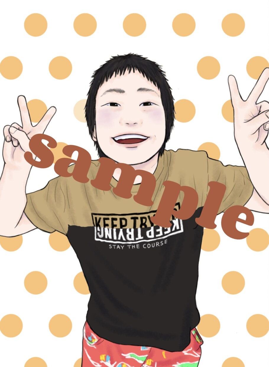 似顔絵/SNSアイコン描きます 修正回数は無制限で描かせていただきます！ イメージ2