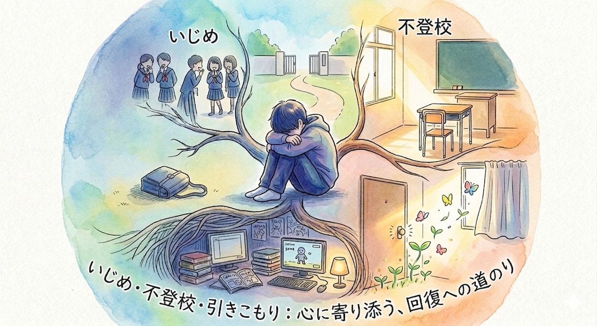 いじめ・不登校・引きこもりの相談お待ちしております 誰にも言えない気持ち、ここで話しませんか？ イメージ1