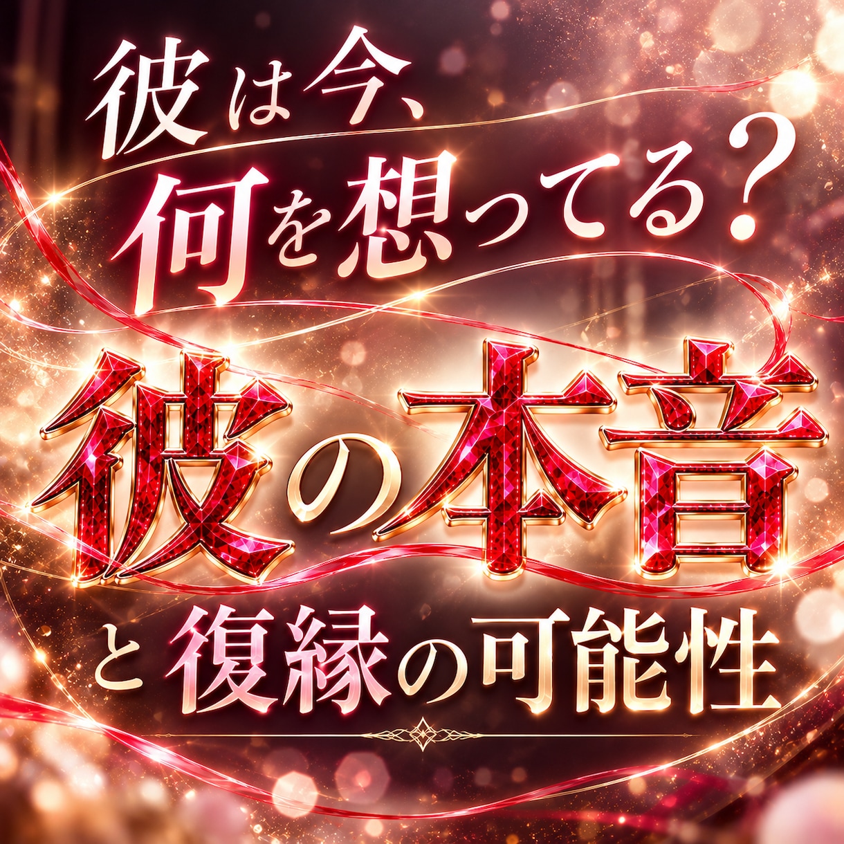 別れた彼の本音と復縁の可能性を霊視します まだ想いは残ってる？二人のご縁とこれからを丁寧に視ます イメージ1