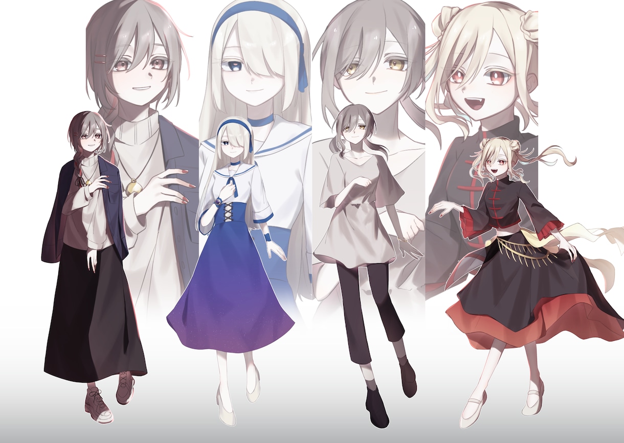 TRPGなどの立ち絵イラスト描きます 最短3日〜5日で納品できます！！ イメージ5