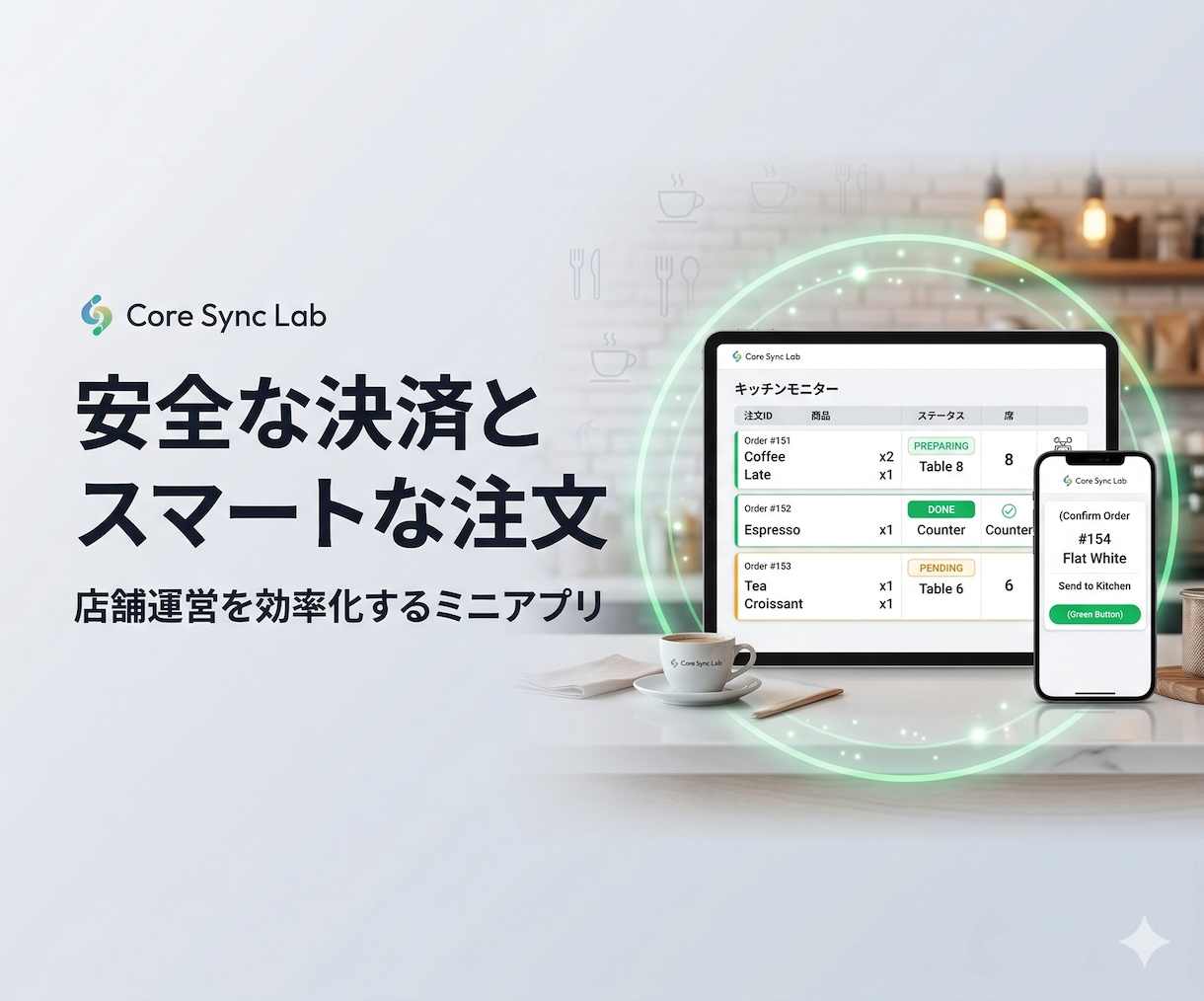 LINEモバイルオーダーとテイクアウトを作ります レジ待ちゼロへ！LINEで注文から事前決済までを自動化 イメージ3