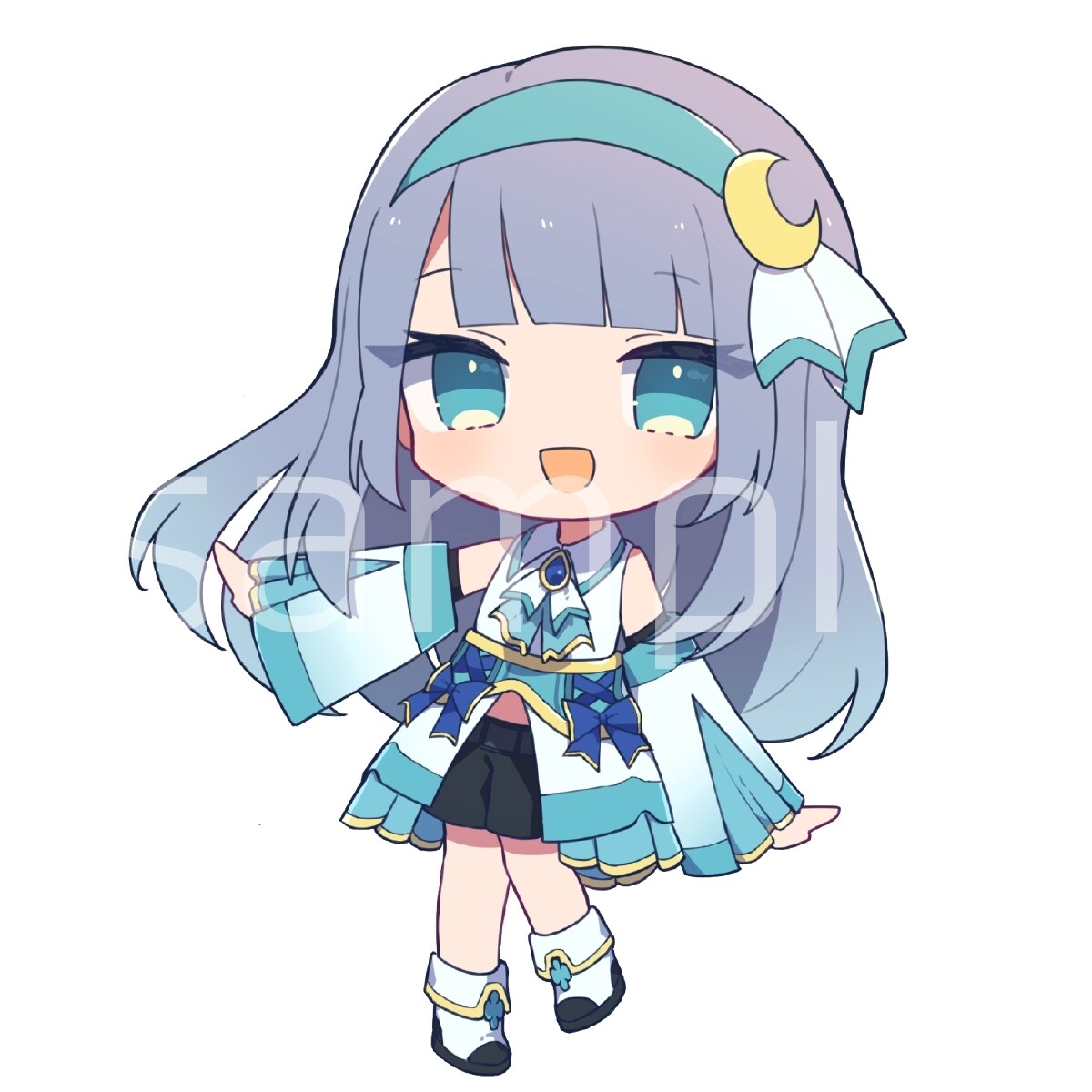 かわいいSNS用アイコンイラスト描きます お気軽なお試し価格でアイコンイラスト描きます！ イメージ3