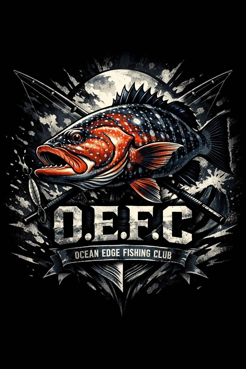ステッカー、Tシャツデザインなど行います 初キャッチ魚の記念デザインや、チームロゴ等おまかせ下さい。 イメージ3