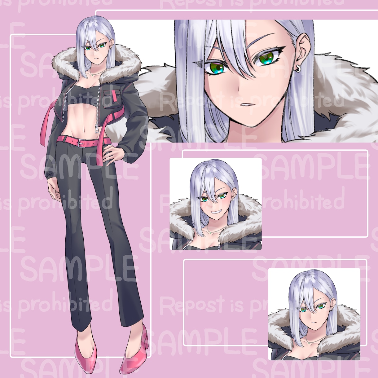 立ち絵から一枚絵まで！幅広く承ります 商用利用◎！配信活動や創作活動をする方に！ イメージ6