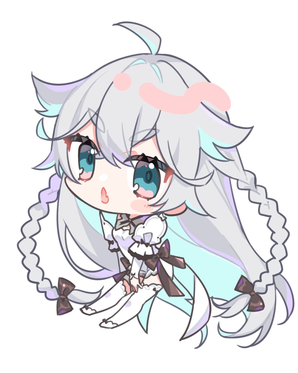 ミニキャラの立ち絵製作します サムネやグッズなどに！ちいさくてかわいいキャラを制作します！ イメージ5