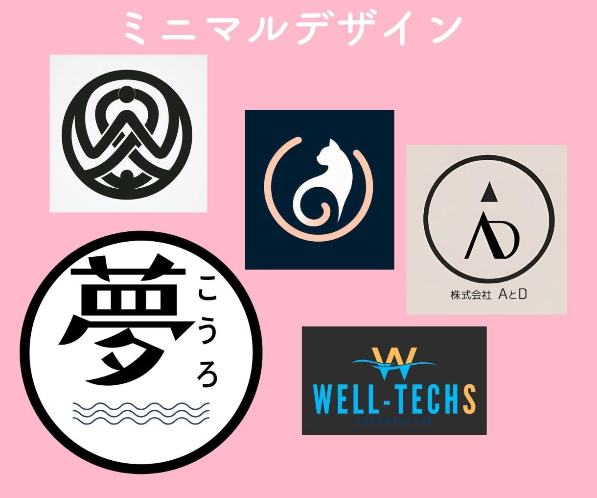 企業様の会社ロゴの制作をします ミニマルデザインで3案ださせて頂きます。 イメージ2