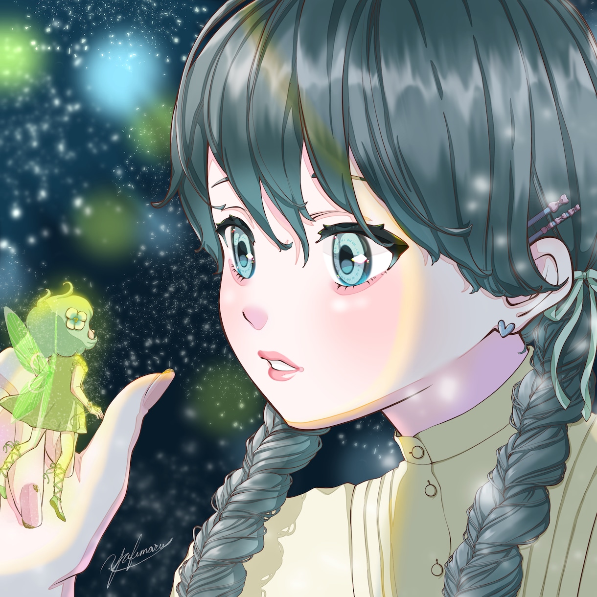 あなたの世界をイラストにします 小説表紙・プレゼント・オリジナルキャラ♪商用利用料金込み！ イメージ2