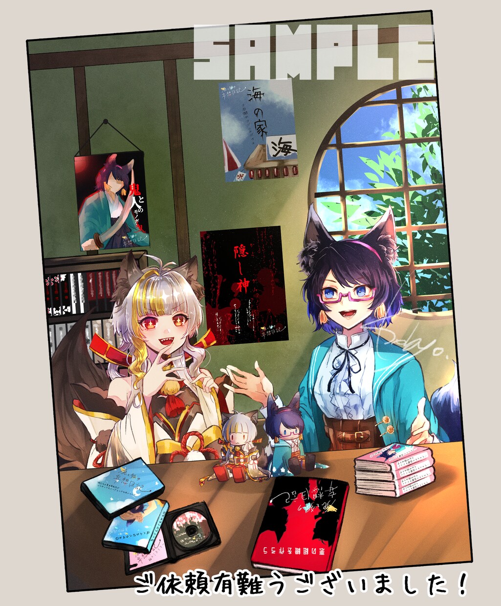 魅力的な一枚絵を描きます その妄想具現化してみませんか？ イメージ3