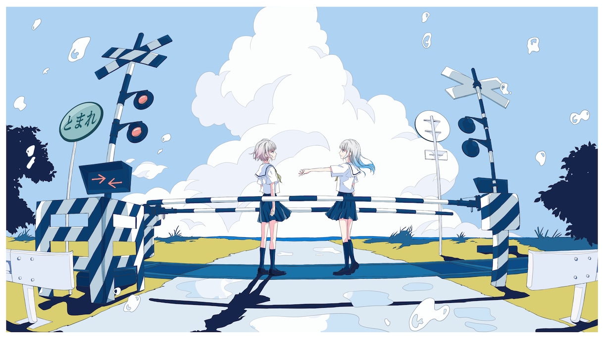 一枚絵、MV等のイラスト描きます ご希望に合わせたイラストを制作いたします！ イメージ5