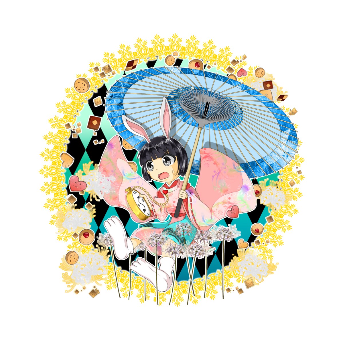 キラキラゴージャス✨SDイラスト作成します キラキラな瞳に鮮やかな塗り！思わずクリックしたくなるかも！ イメージ4