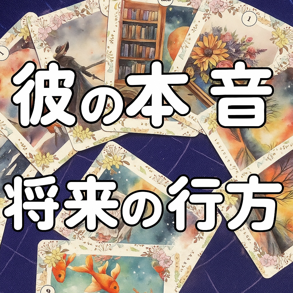 彼の気持ちや本音、将来について恋の行方を占います 彼との相性や彼の本音、2人の未来や深層心理など深く紐解きます イメージ1