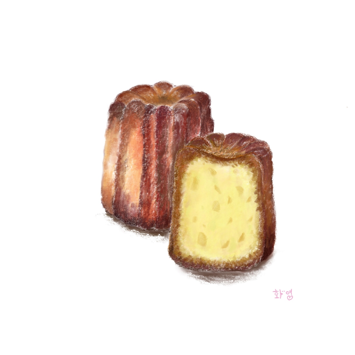 あなたのハンドメイドお菓子の絵をおしゃれに描きます メニュー表やショップカードに、おいしそうなお菓子の絵 イメージ3