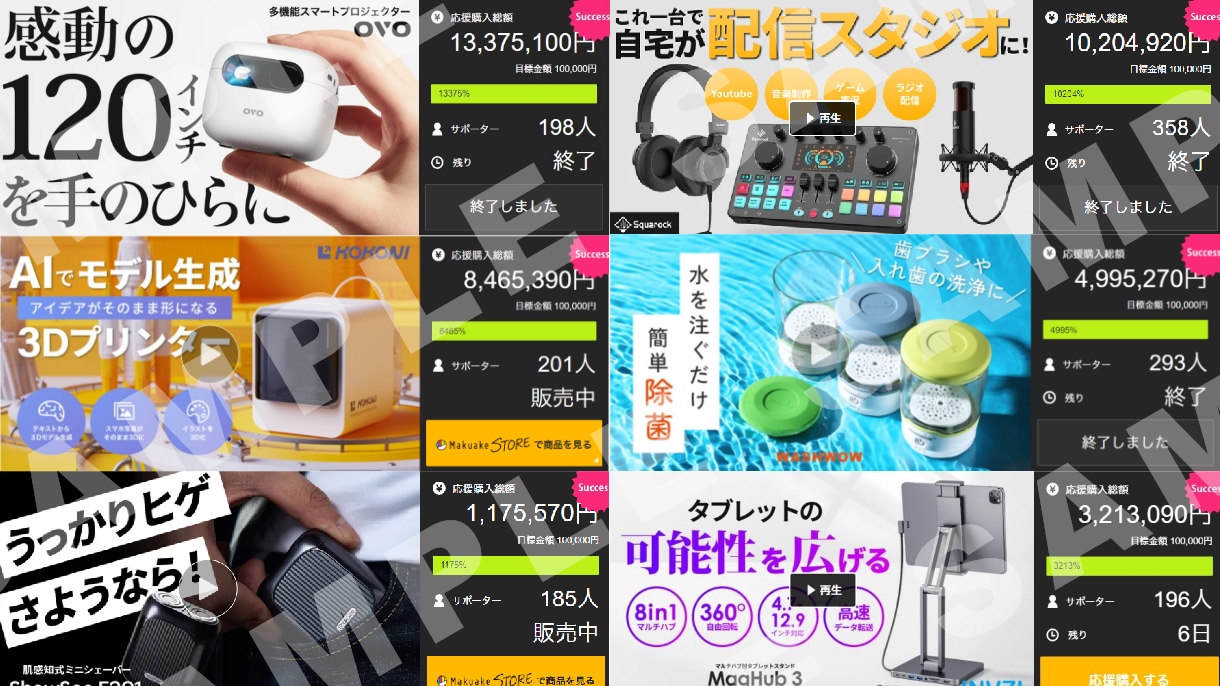 丸投げでOK！売れるクラファンLP制作します 多数プロジェクトに関わった経験を活かし売れるLPを制作します イメージ2