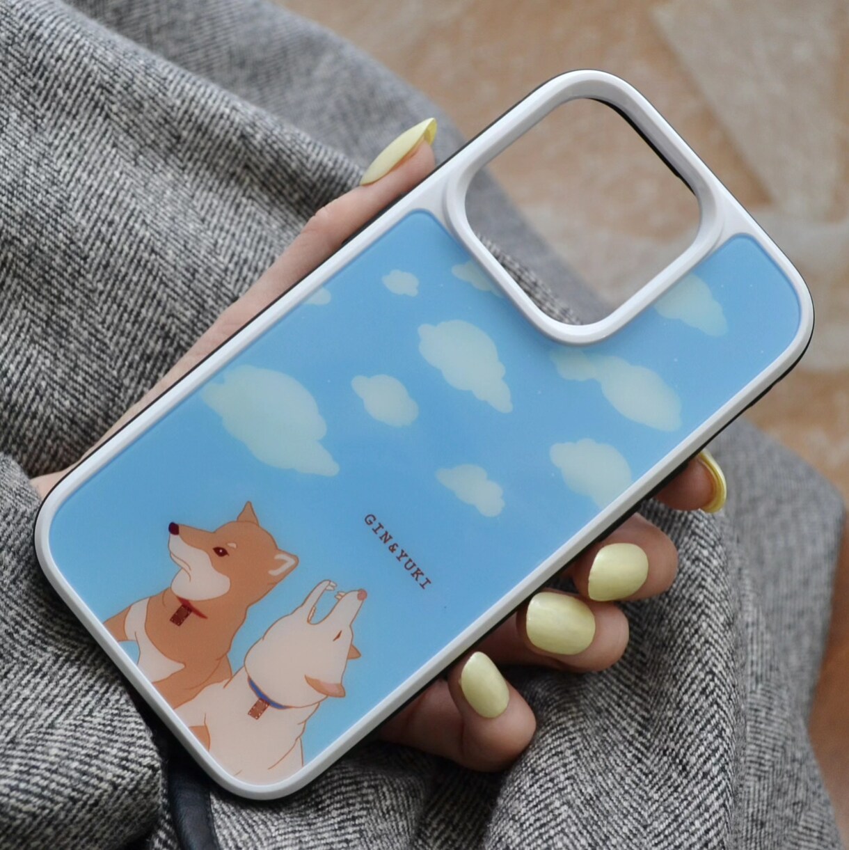 あなたのペットをイラスト化してスマホケースにします iPhone◯android◯、その他似顔絵グッズもOK イメージ4