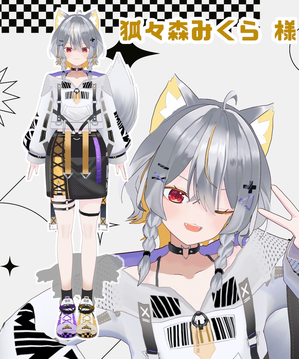 あなただけの3Dモデル作ります pmx変換・簡単な物理演算無料！MMDで直ぐに踊れちゃう♪ イメージ4