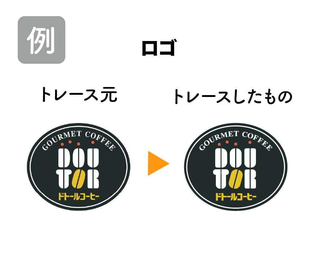翌日納品可！理想通りにトレースします Aiデータで納品♪PCが苦手な方のお手伝いをいたします！ イメージ3