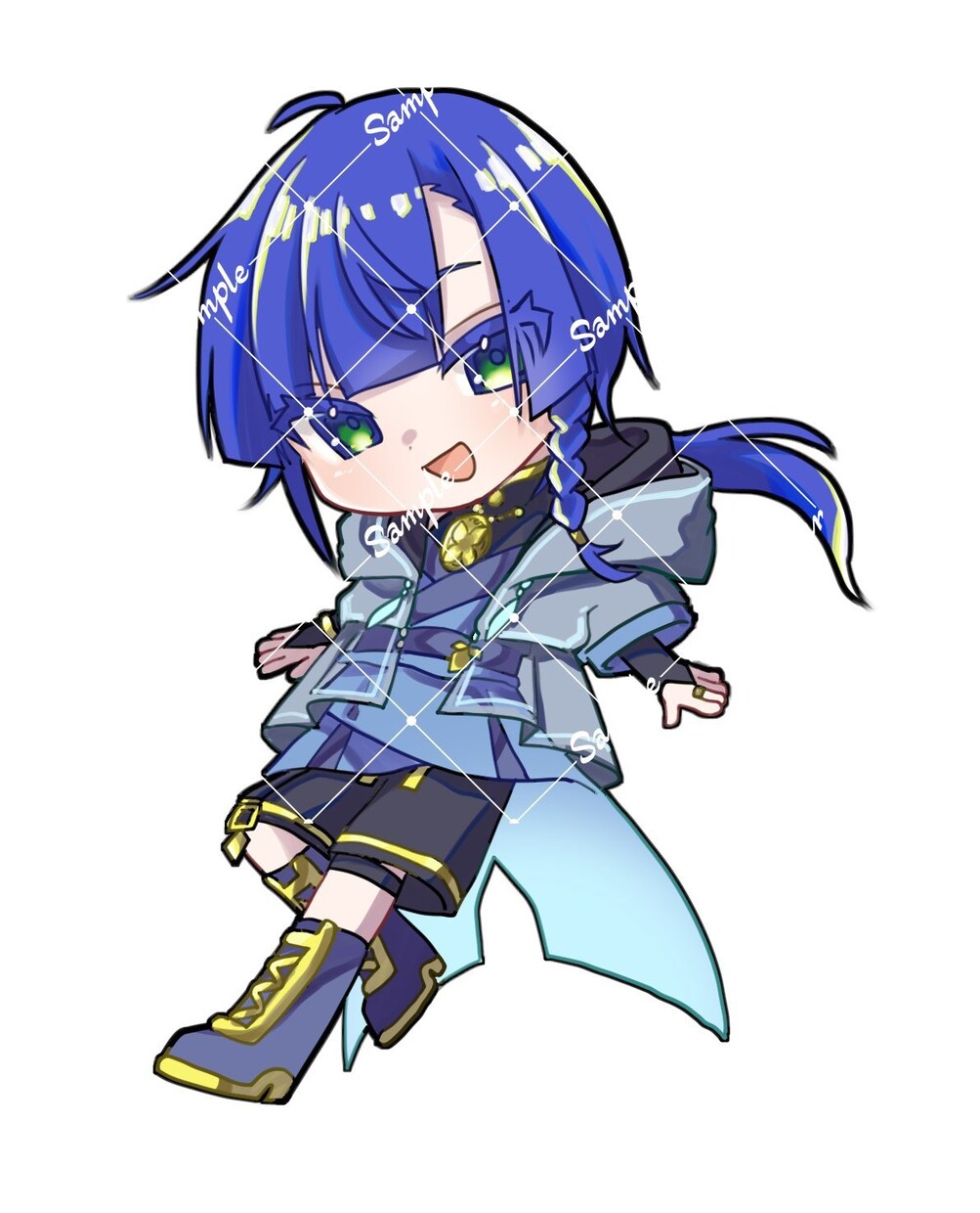 かわいく目をひくSDキャラクター制作します アニメやゲームのようなSDイラストでアイコンや画面を華やかに イメージ4