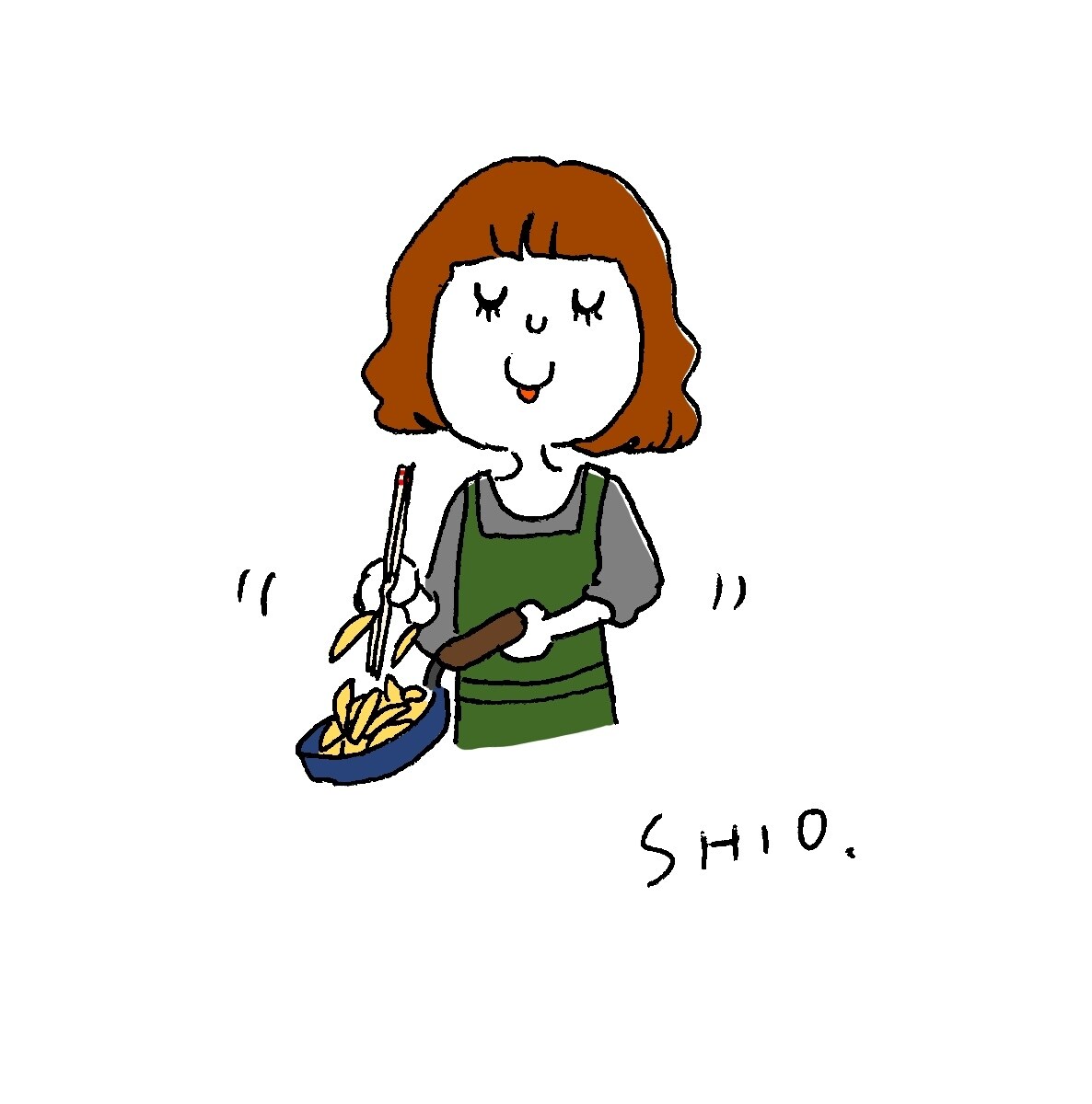 アイコンやHPに使用できるイラストを提供します ほっこり感のあるイラストでアイコンやHPに個性を出しませんか イメージ3