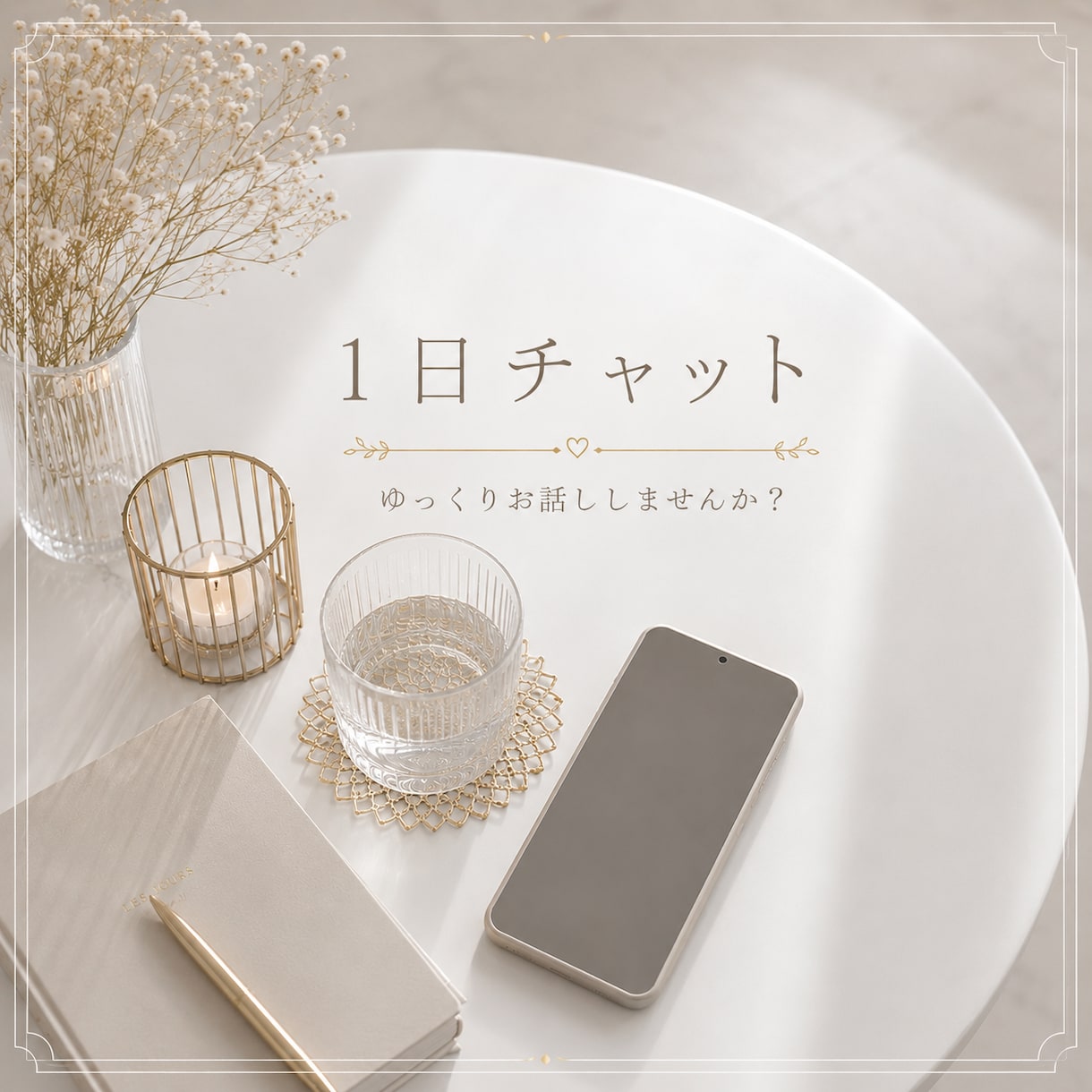 誰かと話したい時に♡寄り添いながらお話聞きます 誰かと繋がっていたい時、気軽に話せる場所です♡ イメージ1