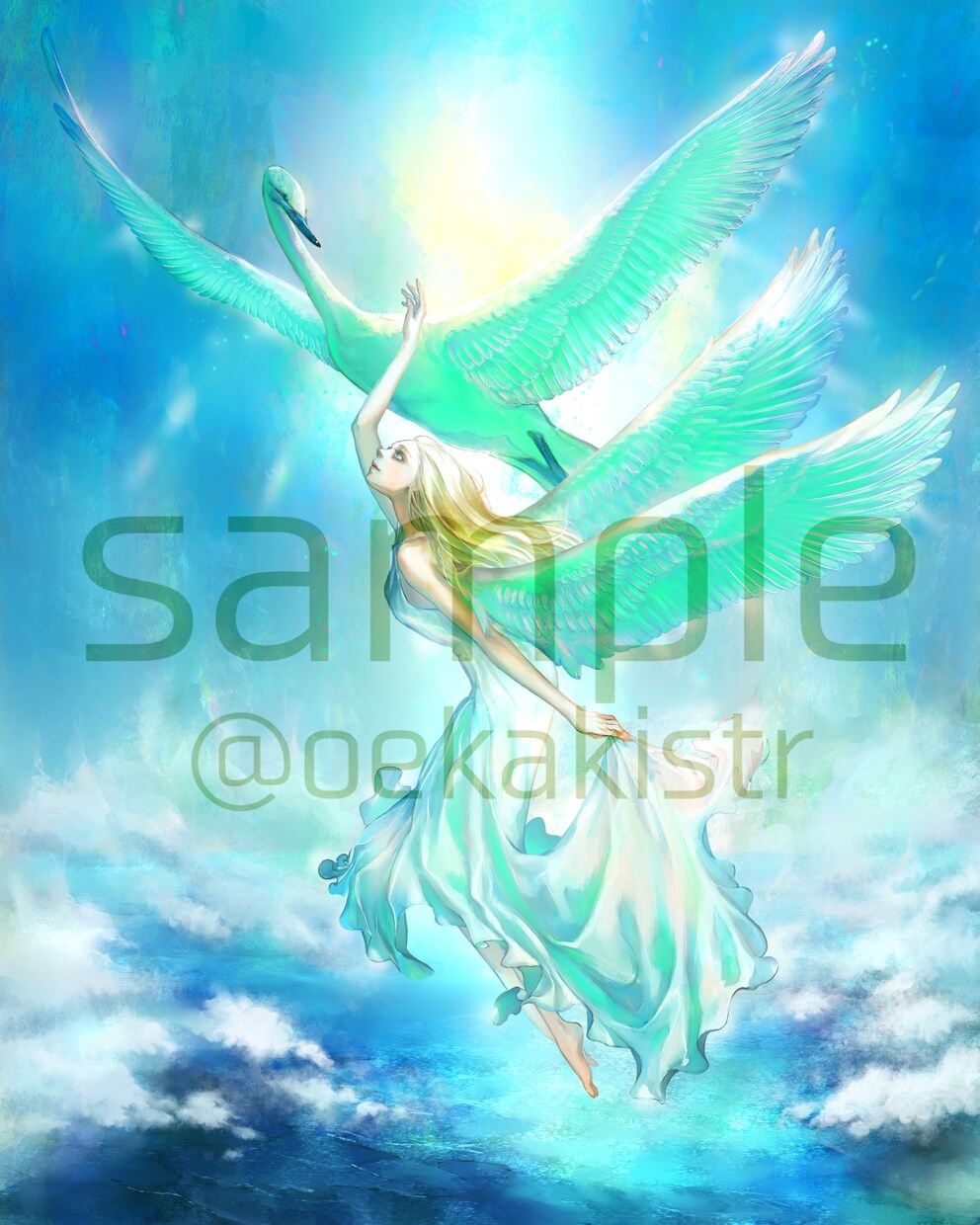 一枚絵（人物＋背景）承ります ご要望に合わせてあなたの世界観を形にします！ イメージ5