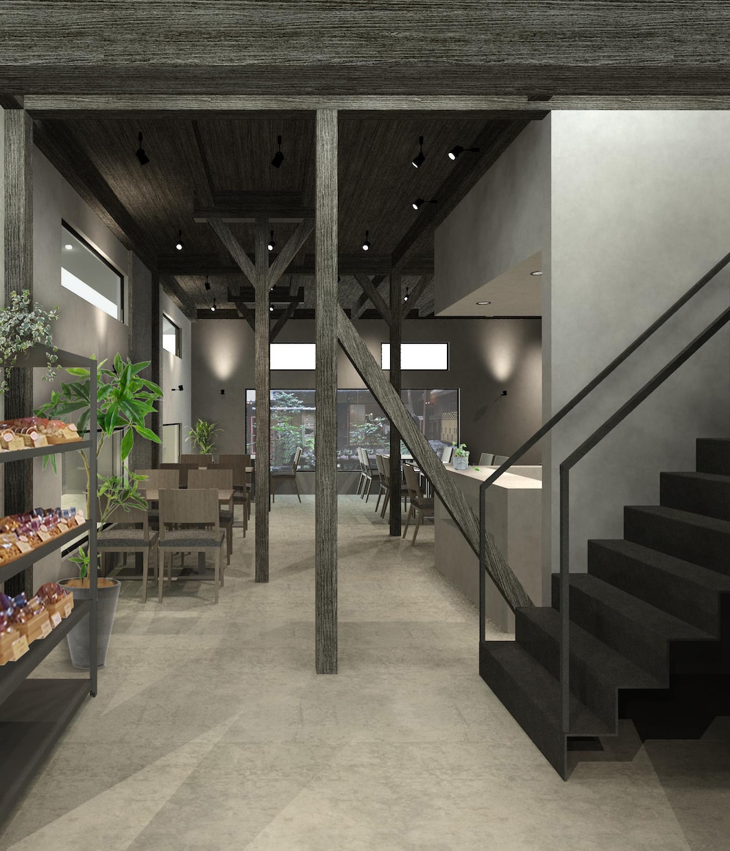 住宅、店舗、オフィスなどの内観パース制作します 照明、内装材のイメージが伝わるCGパースを制作します。 イメージ4