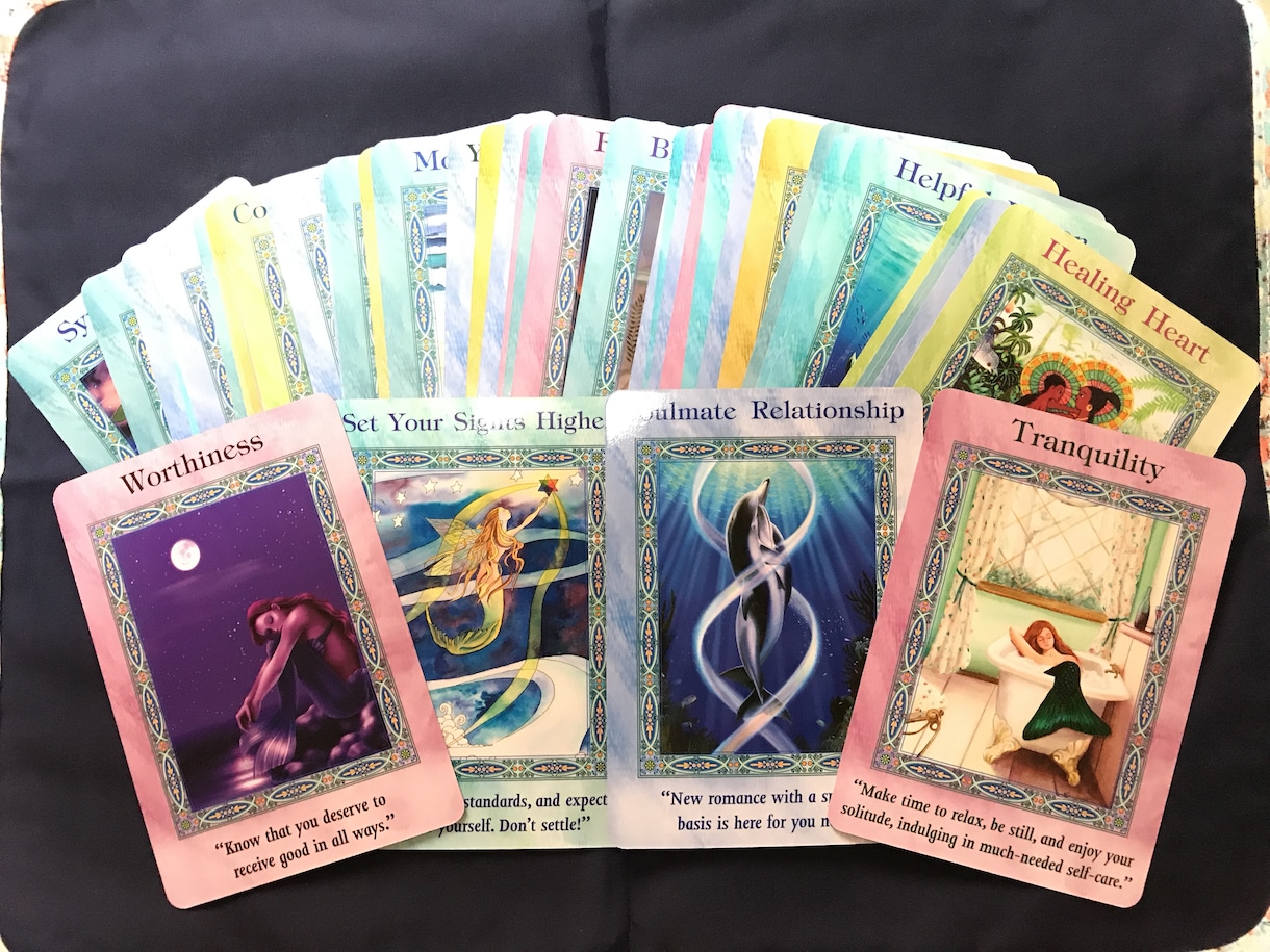 お仕事★モヤモヤ→気持ちスッキリのお手伝いします ★タロットとオラクルカードからのメッセージ・アドバイスお届け イメージ7