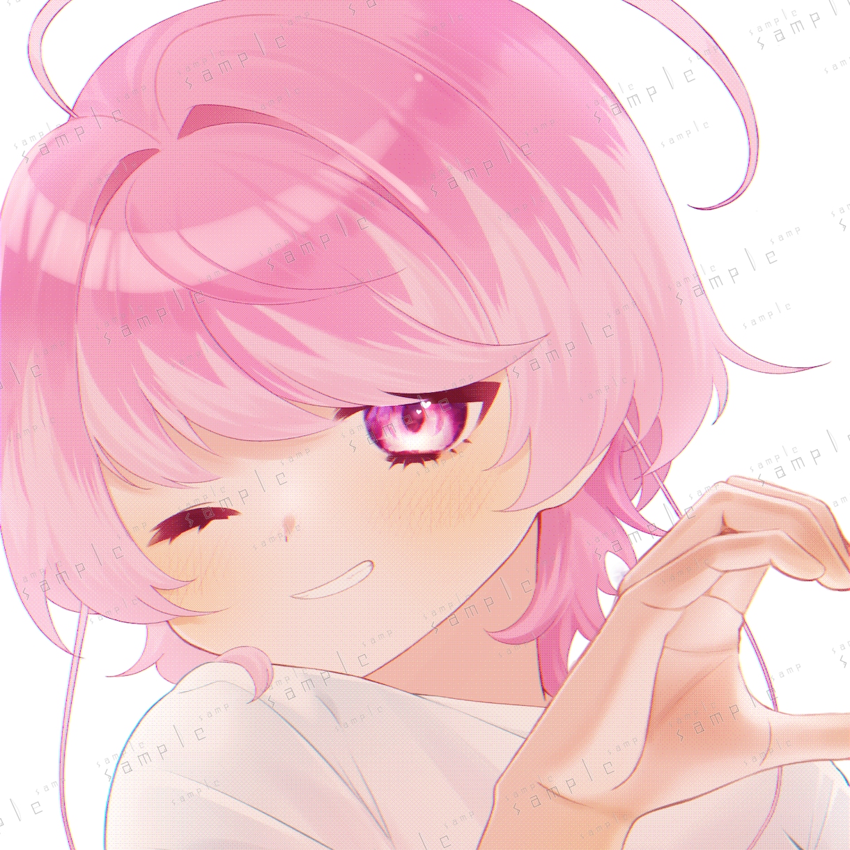 あなただけの可愛いアイコン描きます SNS、配信者様向け可愛いイラスト作成致します♪ イメージ1
