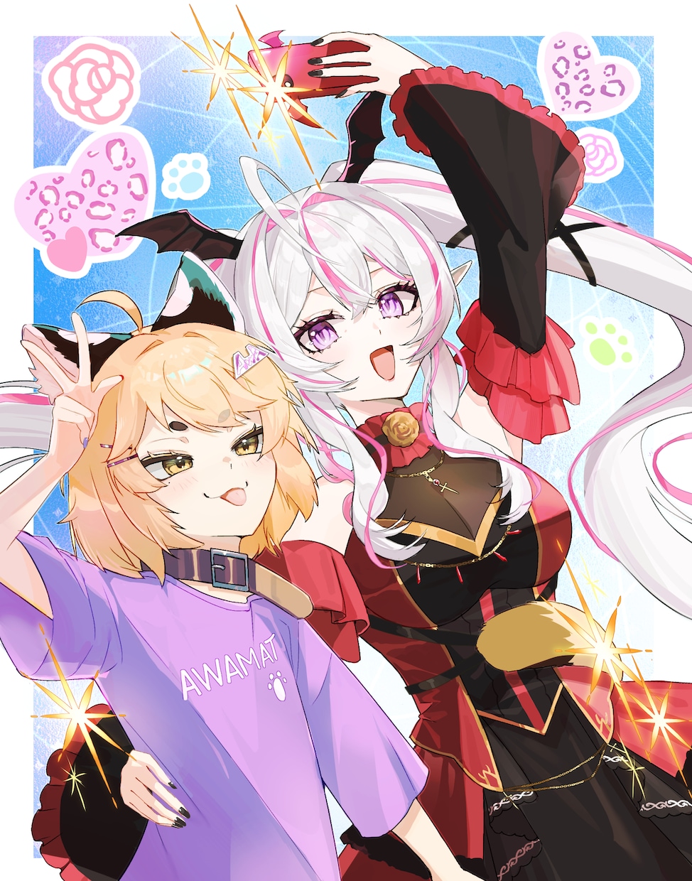 夢絵、カップルイラスト描きます NL、BL、GL、夢絵など柔軟に対応可能！ イメージ3