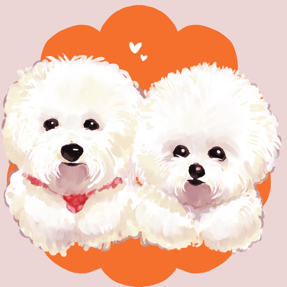 SNSで使える似顔絵アイコン制作します ペットもOK！似顔絵風イラスト！ イメージ2