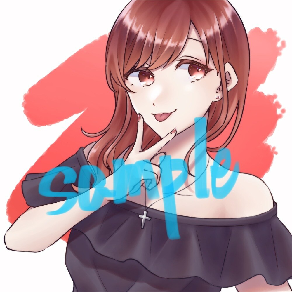 SNS用のアイコン描きます 修正回数無制限！凝り性の方向け イメージ4