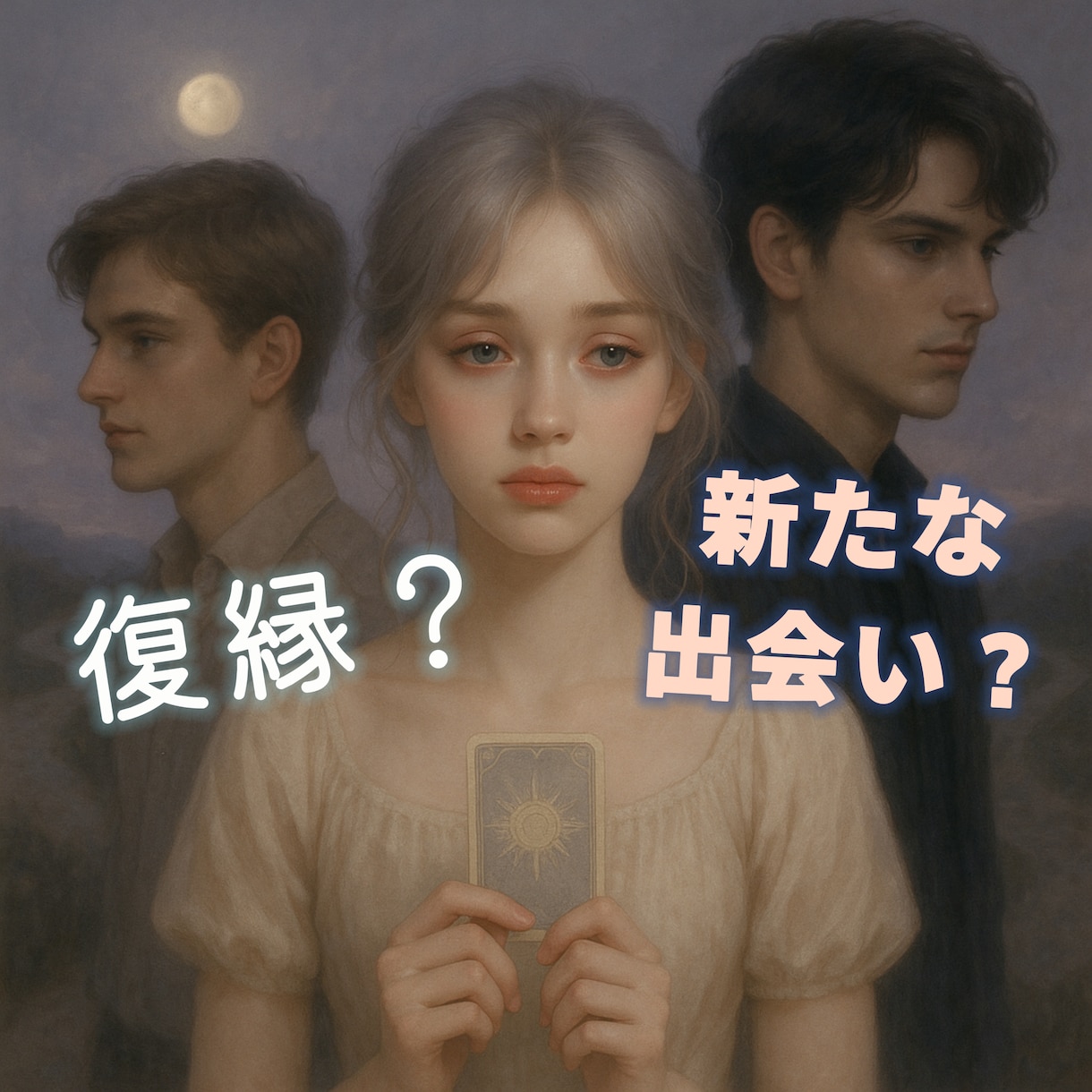 復縁？それとも新たな恋？占います 復縁｜恋愛占い｜ツインレイ｜出会い｜相手の気持ち｜タロット イメージ1