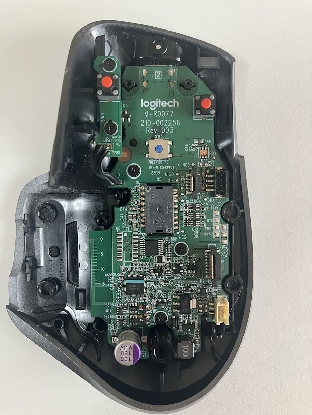ロジクールMASTER 3sスイッチ交換修理します 【修理実績1200台】マウス修理が大得意な当方におまかせ！ イメージ4