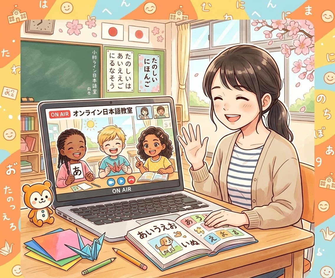 外国籍のお子様向けお試し日本語レッスンをします 現役の小学校日本語講師が教える、楽しい日本語レッスン☆ イメージ1