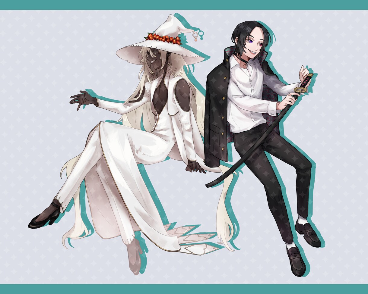 魅力的なTRPG/Vtuber立ち絵描きます TRPG/動画/ゲーム、相談次第で対応します！ イメージ6