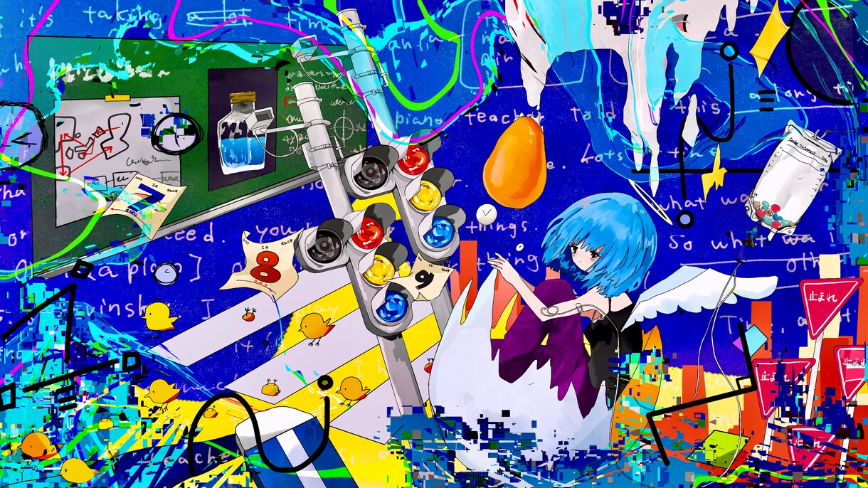 YOUTUBEで4万再生以上MVイラストを描きます パッと目をひくイラストを描きます！ イメージ4