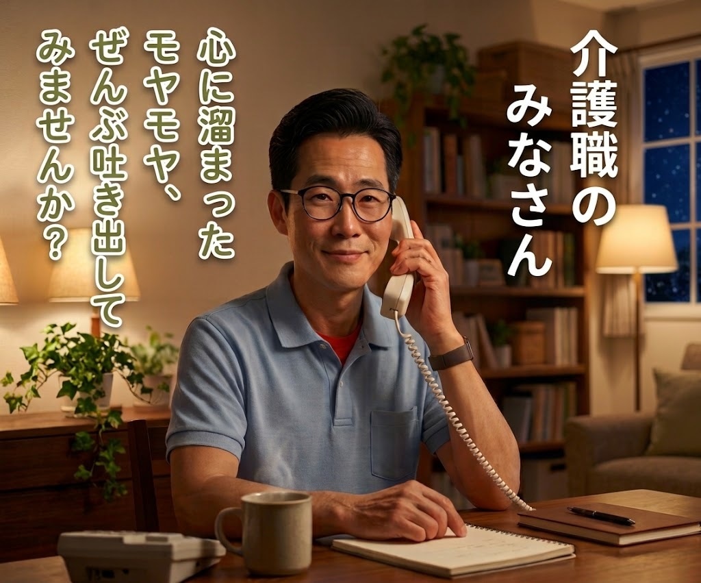 介護職の愚痴や不満を現役介護士が優しくお聴きします 説明不要で伝わる！同じ介護士として優しく聴きます イメージ1