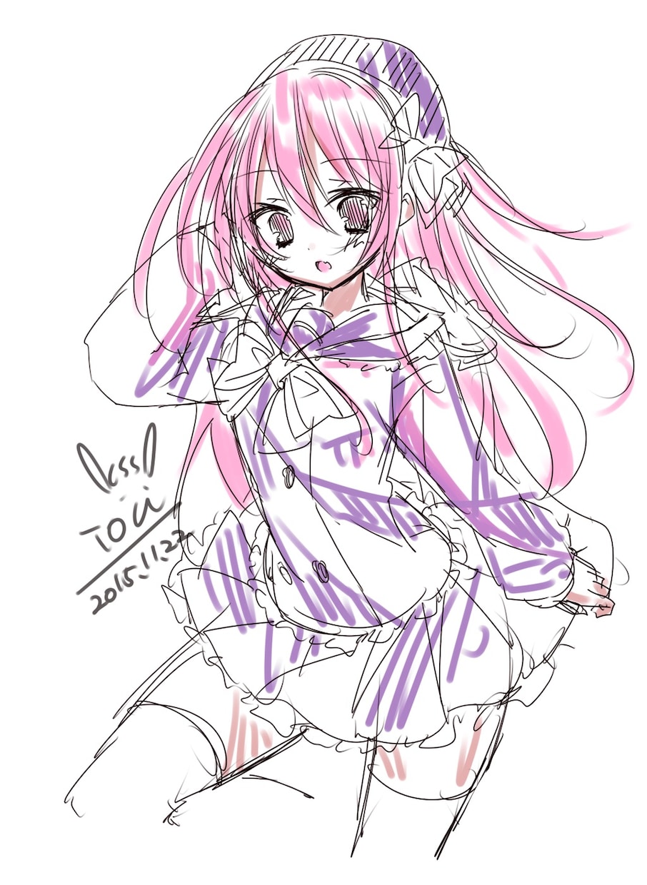 イラストを描きます かわいい美少女イラストお好きな方！！ イメージ4