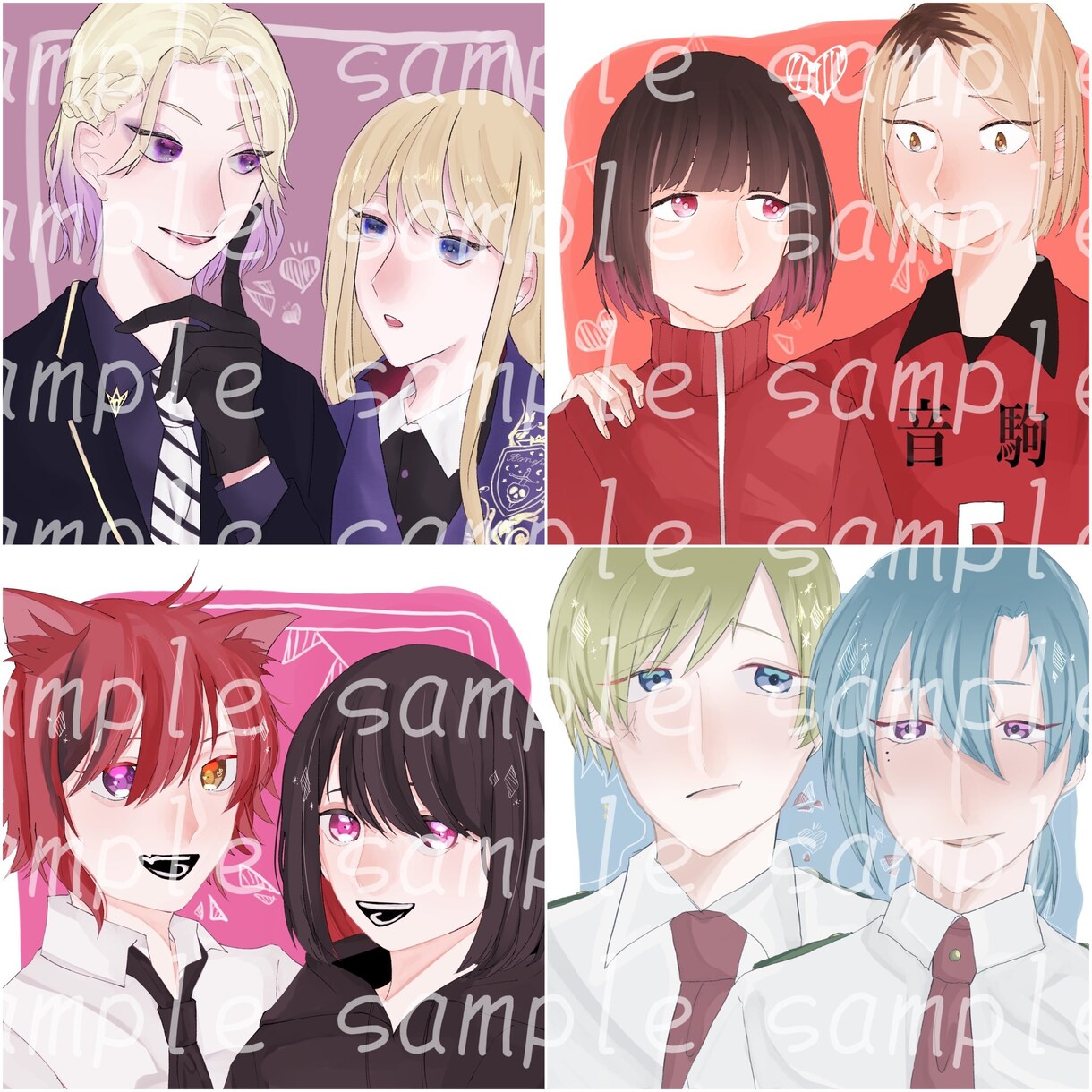 アイコン描かせていただきます アイコン用のイラストや夢絵を描かせていただいております イメージ5