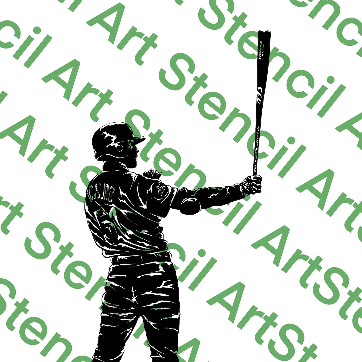 写真からあなただけの素敵なシルエットアート作ります スポーツの活躍した瞬間などを一枚の絵に！ポスターや贈り物に！ イメージ3